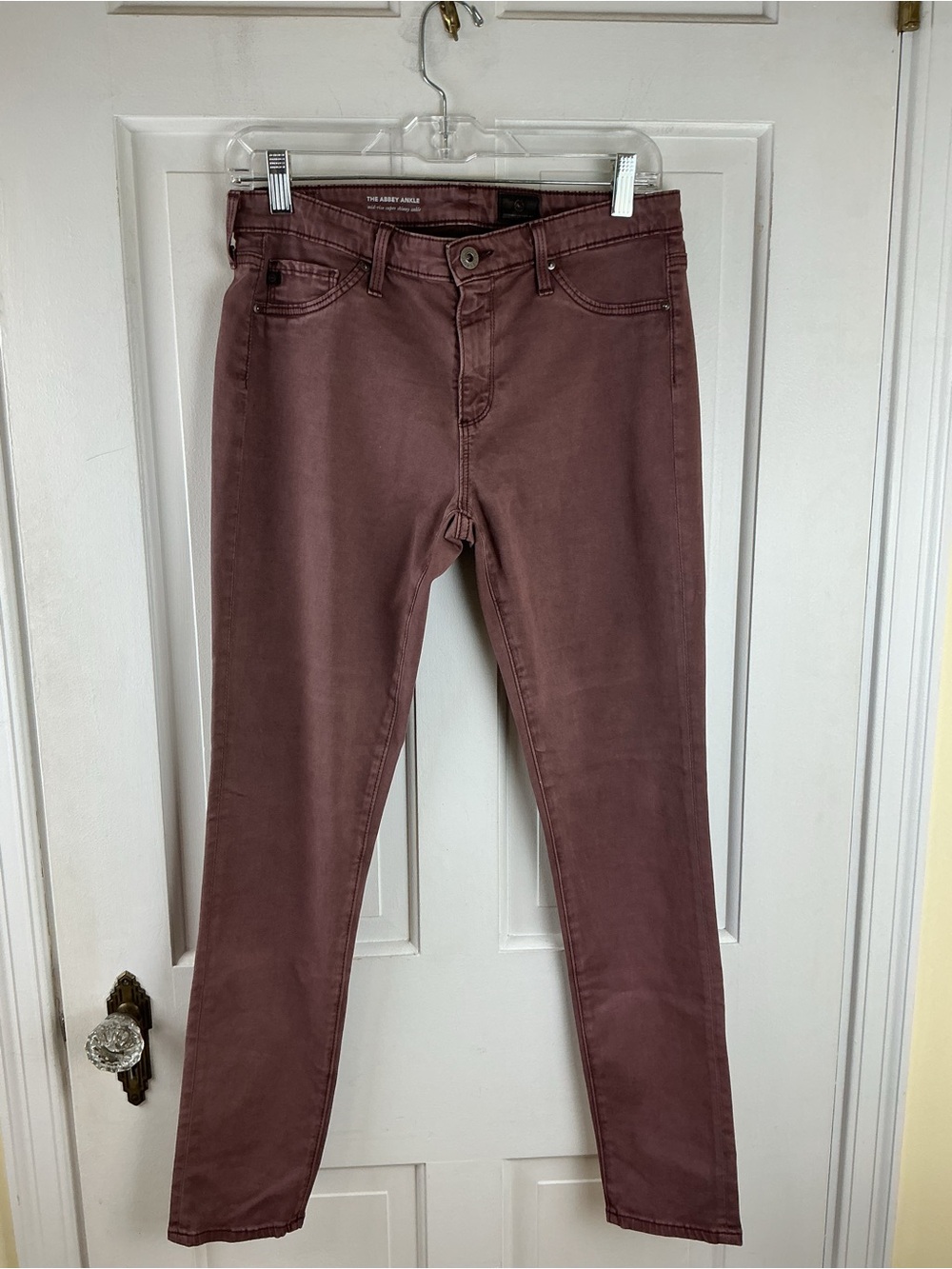 AG The Abbey Ankle mid-rise super skinny ankle